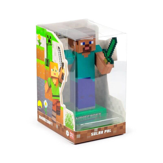 Minecraft napelemes táncoló figura, Minecraft Steve