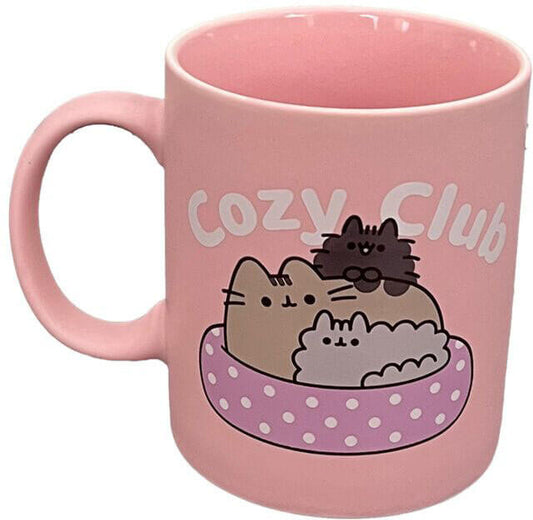 Pusheen cicás bögre, kerámia, 300 ml, Cozy Club