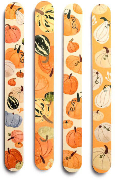 Őszi szüret (tök mintás) körömreszelő, többféle, 1 db