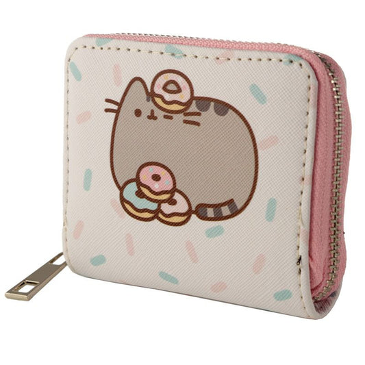 Pusheen cicás pénztárca, 9x11x2cm, kétféle