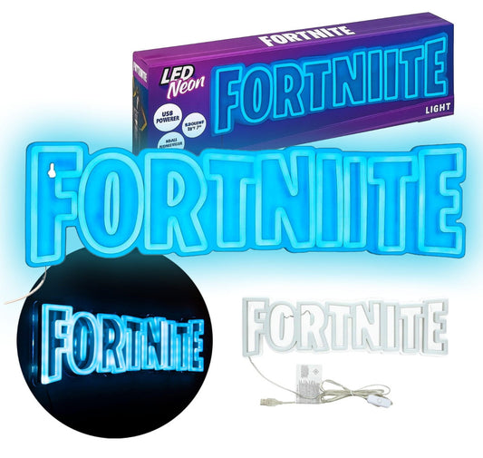 Fortnite falra szerelhető LED neon logó lámpa