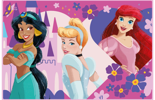 Disney Hercegnők szőnyeg, fürdőszobai kilépő - 80 x 120 cm