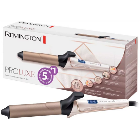 REMINGTON PROluxe CI9132 32 mm hajsütővas, OPTIheat, digitális kijelző 120–210°C, Grip-Tech bevonat