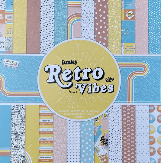 Mintás kartonok, dekor karton, 30,5x30,5cm, 240 g, 24 lap/cs, 6 féle változat