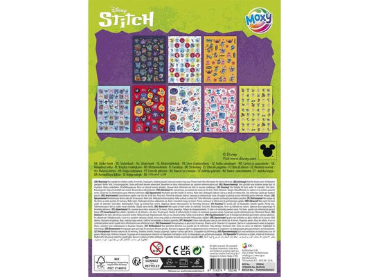 Stitch matricás füzet, A/5, 8 lapos