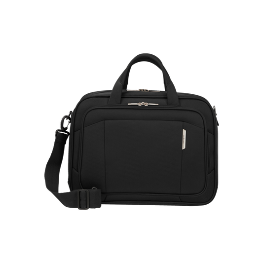 SAMSONITE Notebook táska 143334-7416, LAPTOP SHOULDER BAG (OZONE BLACK) -RESPARK