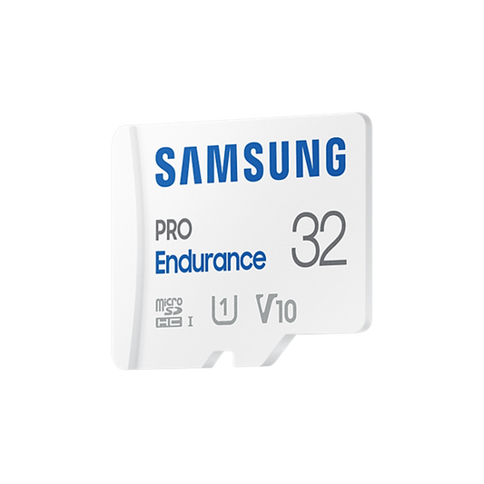 SAMSUNG Memóriakártya, PRO Endurance microSD kártya 32GB, CLASS 10, UHS-I (SDR104), + SD Adapter, R100/W30