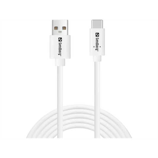 SANDBERG Hálózati vezeték, USB-C > USB-A 2.0 2M SAVER