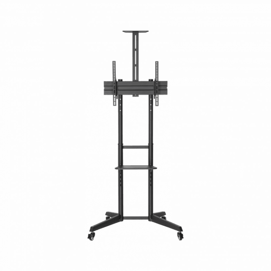 SBOX FS-401 Gurulós konzol, konferencia állvány, 32"-55", 600x400, max 50 kg