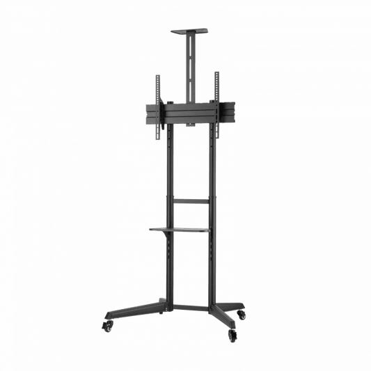 SBOX FS-401 Gurulós konzol, konferencia állvány, 32"-55", 600x400, max 50 kg
