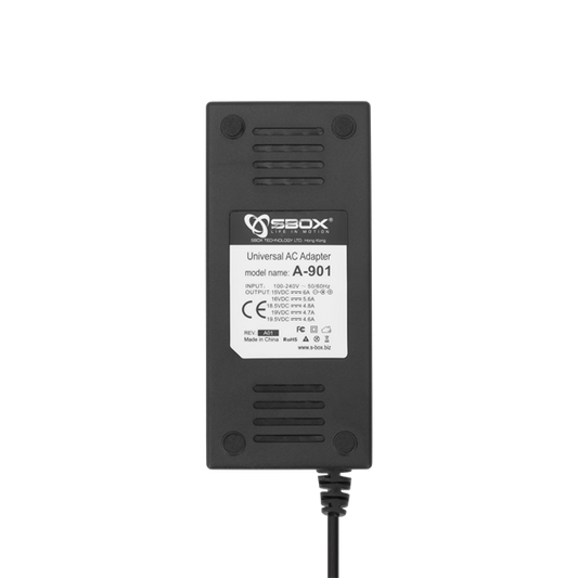 SBOX Notebook töltő, LAPTOP ADAPTER 90W