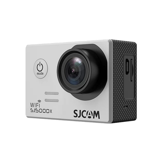 SJCAM 4K Action Camera SJ5000X Elite, Silver, WIFI, 4K, időzítő, LCD kijelző 2,0, stabilizálás, folytonos autós felvétel
