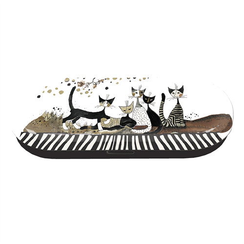 Szemüvegtok Fridolin Rosina Wachtmeister ´Macskák szépia´ fém