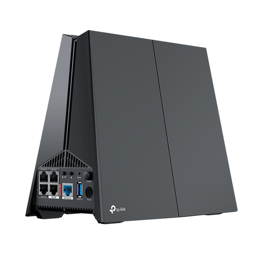 TP-LINK Wireless Router Tri-Band BE9300 1xWAN(5Gbps) + 3xLAN(2.5Gbps) +1xLAN(5Gbps) + 1xUSB 3.0, ARCHER GE550