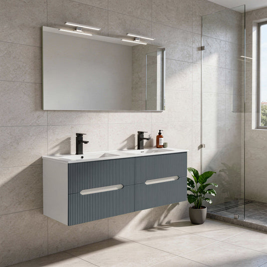 Trent 120 alsó szekrény mosdóval