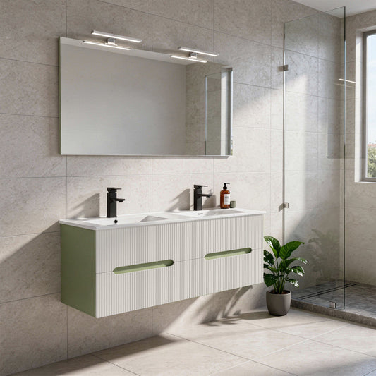 Trent 120 alsó szekrény mosdóval