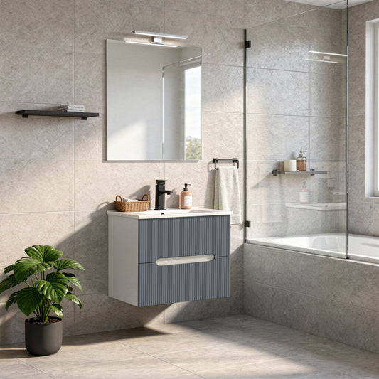 Trent 60 alsó szekrény mosdóval