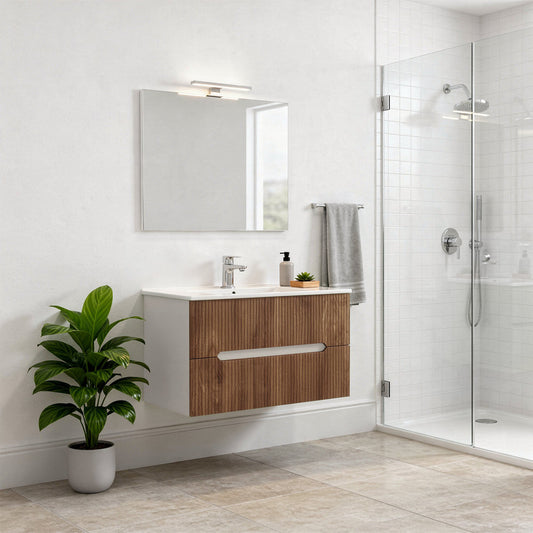 Trent 80 alsó szekrény mosdóval