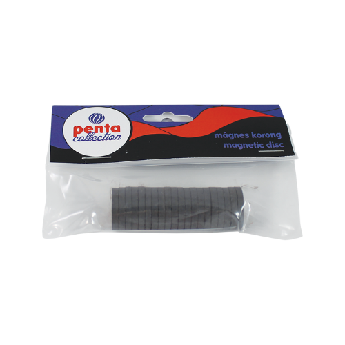 Táblamágnes 20 mm 20 db/csomag fekete