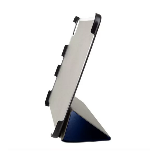 Tactical Book Tri Fold Case for Samsung X200/X205 Galaxy Tab A8 10.5 Blue
