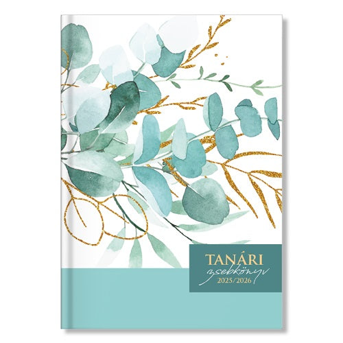 Tanári zsebkönyv pd 2025-2026 papír Azur