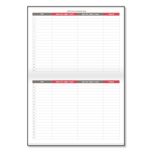 Tanítói zsebkönyv pd 2026-2027 papír Cats