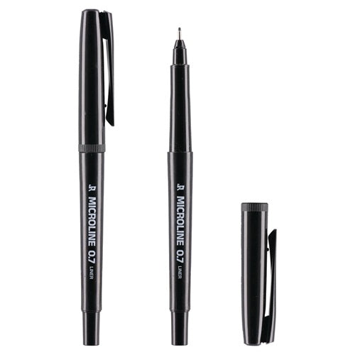 Tűfilc Junior Microline 0,7 mm fekete