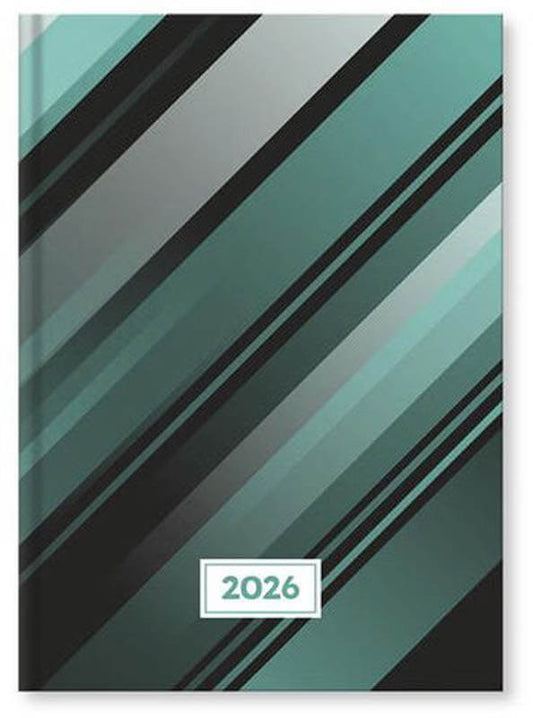 Vectraline határidőnapló, A/5, heti tervező, 2026, Csíkos