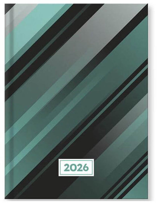 Vectraline határidőnapló, B/6, heti tervező, 2026, Csíkos