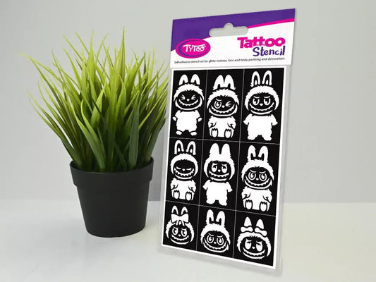 Sablonok, Labubu sablon szett, 9 minta