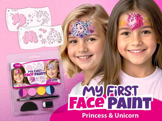 My First FacePaint arcfesték szett, Princess és Unicorn (hercegnő és unikornis)