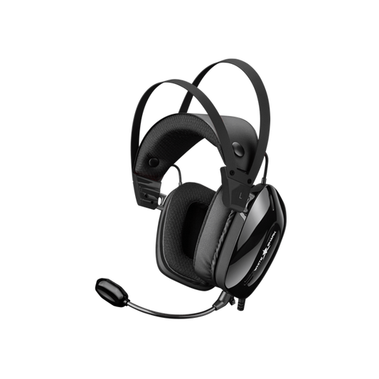 WHITE SHARK GH-2446B GOTTAN-B  vez.nélk. gamer fejhallgató mikrofonnal, fekete