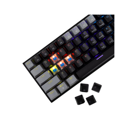 WHITE SHARK GK-002123V2-B-G/BL-HU WAKIZASHI-2-B-G/BL-HU mech.bill.fekete/szürk magyar,64 kék