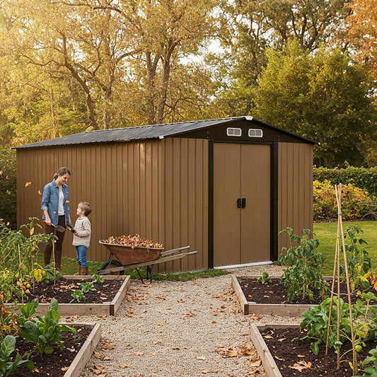 Idaho 10x8 kerti szerszámtároló ház
