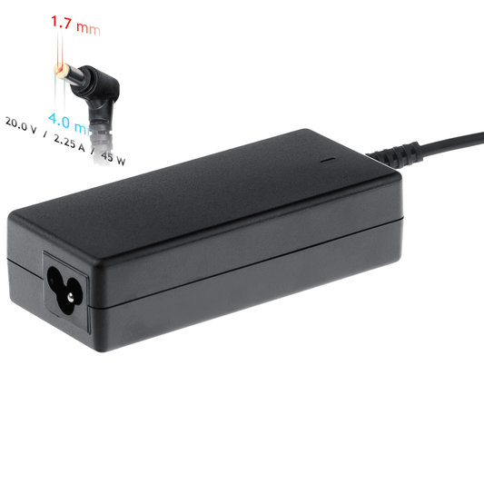 Akyga 20V / 2.25A 45W 4.0x1.7mm LENOVO notebook töltő adapter - AK-ND-50
