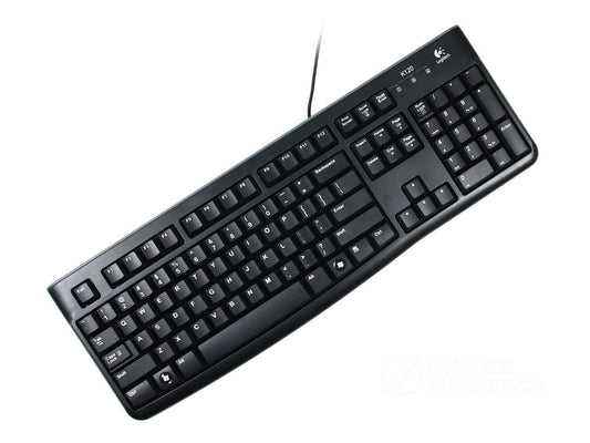 Logitech K120 USB billentyűzet OEM Black HU