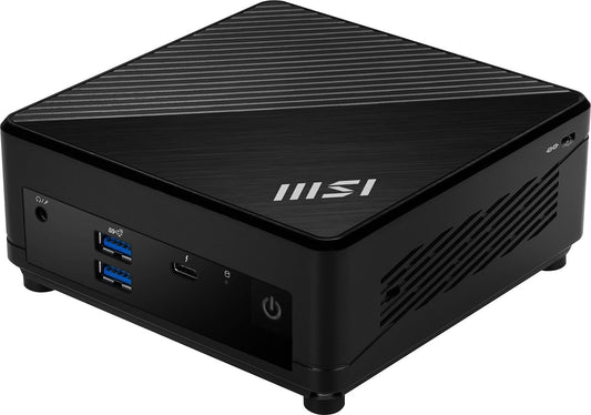 MSI Cubi 5 12M barebone mini PC, fekete - Intel Core i7-1255U (405BEU-B71255UXX)