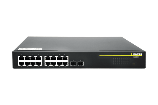 DCN ES430-18P-POE smart switch 250 Watt PoE budget PoE/ PoE+16x10/100/1000Base-T