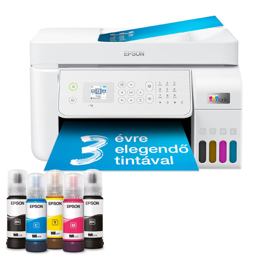 Epson Ecotank L5316 színes tintasugaras A4 4in1 MFP, ADF, Ethernet, WIFI