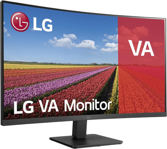 LG 32" 32MR50C-B FHD Ívelt Monitor AMD FreeSync™ technológiával