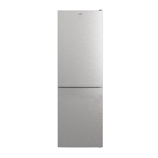 Candy CCE4T618DX hűtőszekrény, alulfagyasztós, (341 liter), inox