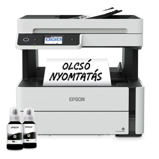 Epson EcoTank M3170 mono A4 tintasugaras 4in1 MFP, duplex, ADF, LAN, WIFI