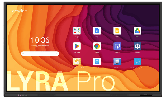 Newline TT-7523QA (LYRA PRO) - interaktív kijelző 75" Android 13