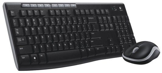 Logitech MK270 Wireless Billentyűzet + Egér Black HU