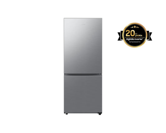 Samsung RB50DG602ES9EO Széles alulfagyasztós hűtőszekrény  SmartThings AI Energia üzemmóddal 508 L, kifinomult inox
