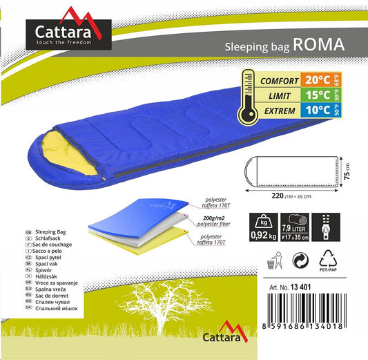 Cattara ROMA takaró hálózsák 10°C
