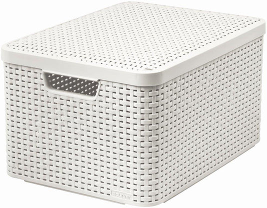 Box Curver Style L 30L tetővel, fehér