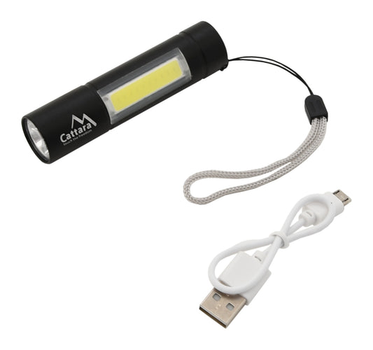 Cattara zseblámpa LED 120lm tölthető