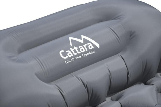 Cattara CRYSTAL kemping matrac 195x58x5cm felfújható szürke