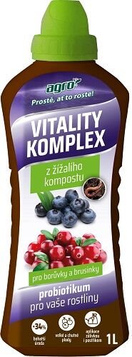 Agro Vitality Komplex áfonya és vörös áfonya tápoldat, 1 l